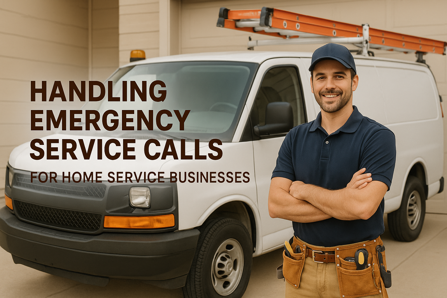 Emergency service calls for home services