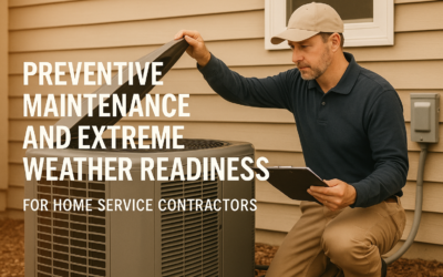 Mastering Preventive Maintenance and Extreme Weather Readiness for Home-Service Contractors