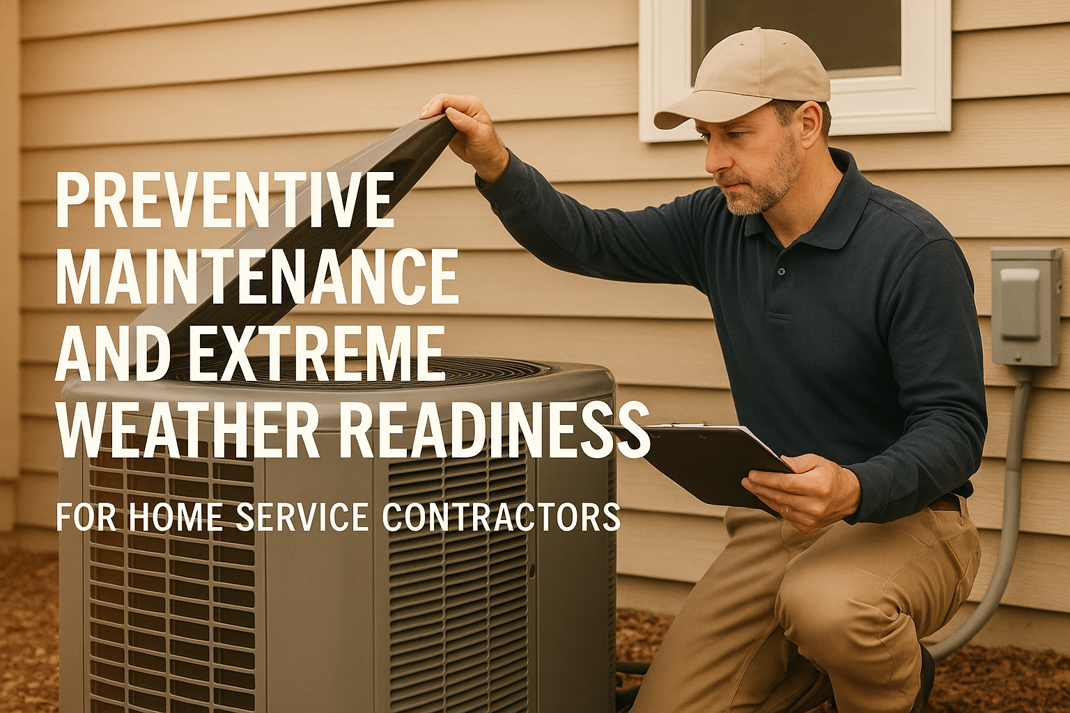 Preventive maintenance for home services